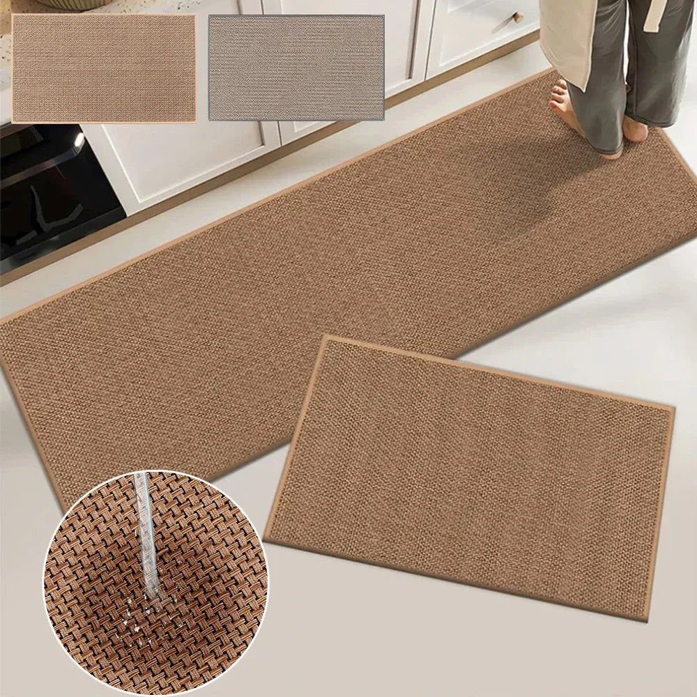 CozyStep - Rutschfeste Badematte aus saugfähiger Jute