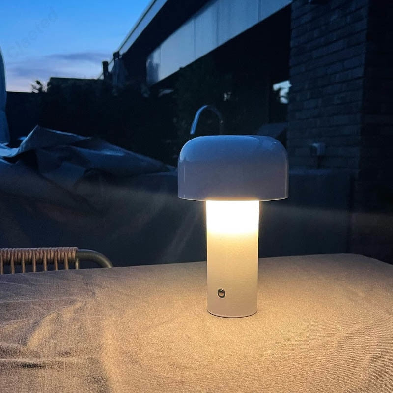 Tragbares, wiederaufladbares USB-Touch-Nachtlicht - Wohnzimmer-Deko-Lampe