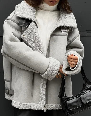 Nicole giacca invernale alla moda giacca morbida con tasche pratiche