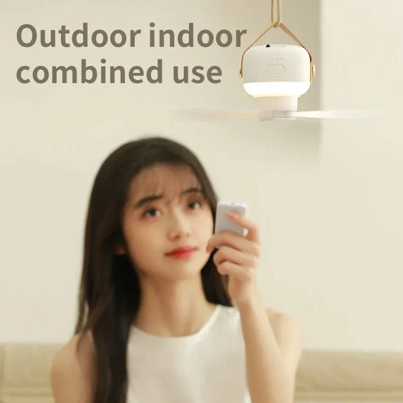Devako Luxuriöser Deckenventilator mit LED-Beleuchtung