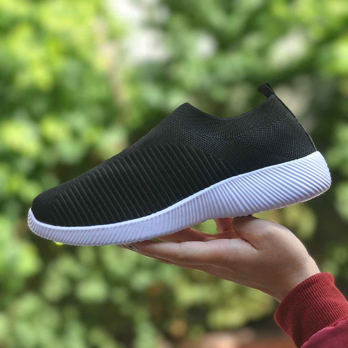 Ava – Rosa Slip-on Mesh Turnschuhe für Damen mit leichtem Komfort