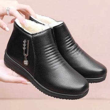 Cate - Schicke orthopädische Plüsch-Isolationsstiefel
