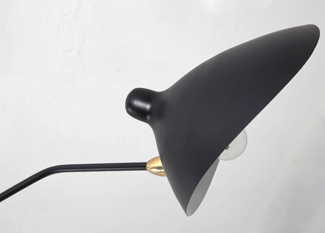 Lunaro – Serge loftlampe med justerbar drejearm