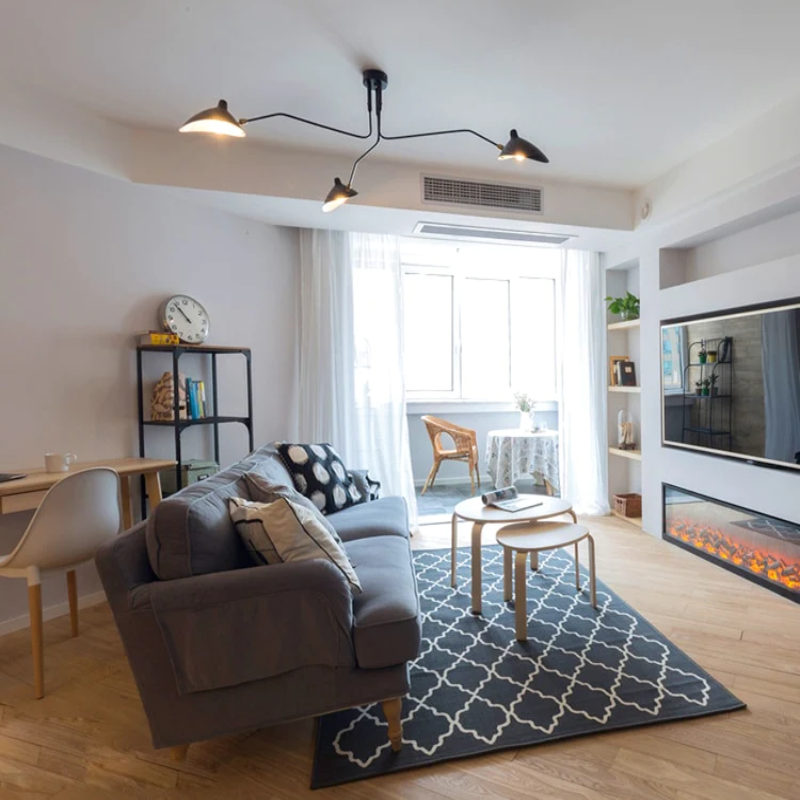 Lunaro – Serge loftlampe med justerbar drejearm