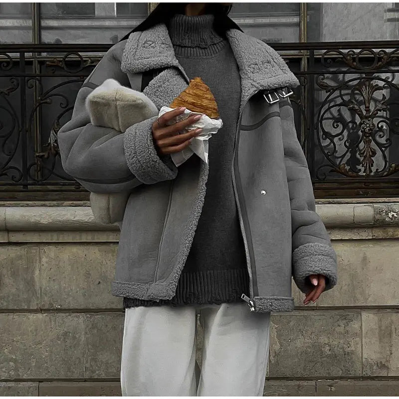 Nicole giacca invernale alla moda giacca morbida con tasche pratiche
