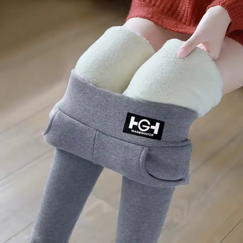 Vintervarme leggings med lommer - komfort og varme til udendørs brug