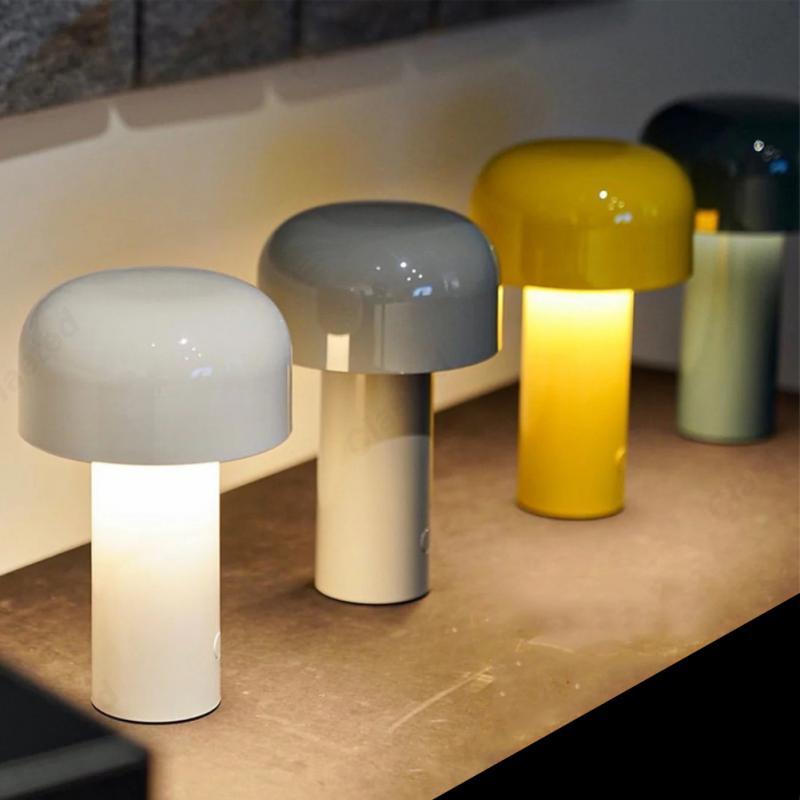 Tragbares, wiederaufladbares USB-Touch-Nachtlicht - Wohnzimmer-Deko-Lampe