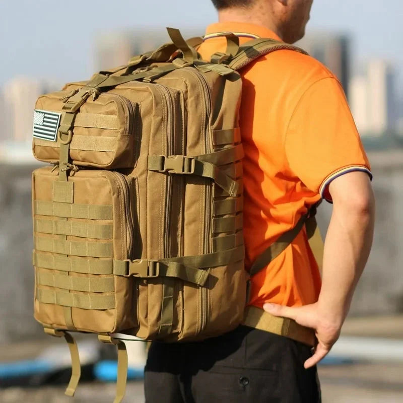 OutdoorHaven Militärrucksack - taktisch, wasserdicht, MOLLE-System