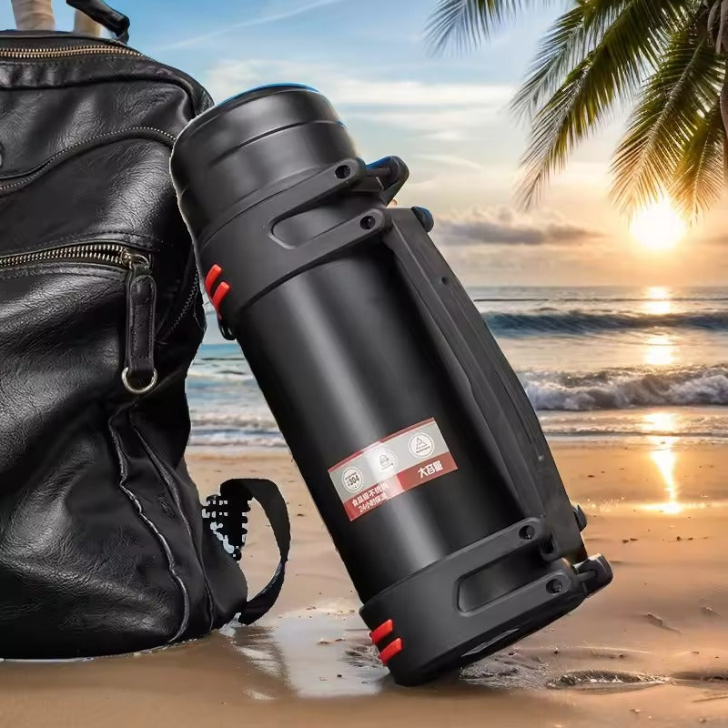 Superstarke Thermoskanne | Robust, isoliert und auslaufsicher