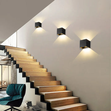 GlowLux - LuxeSquare Wandleuchte