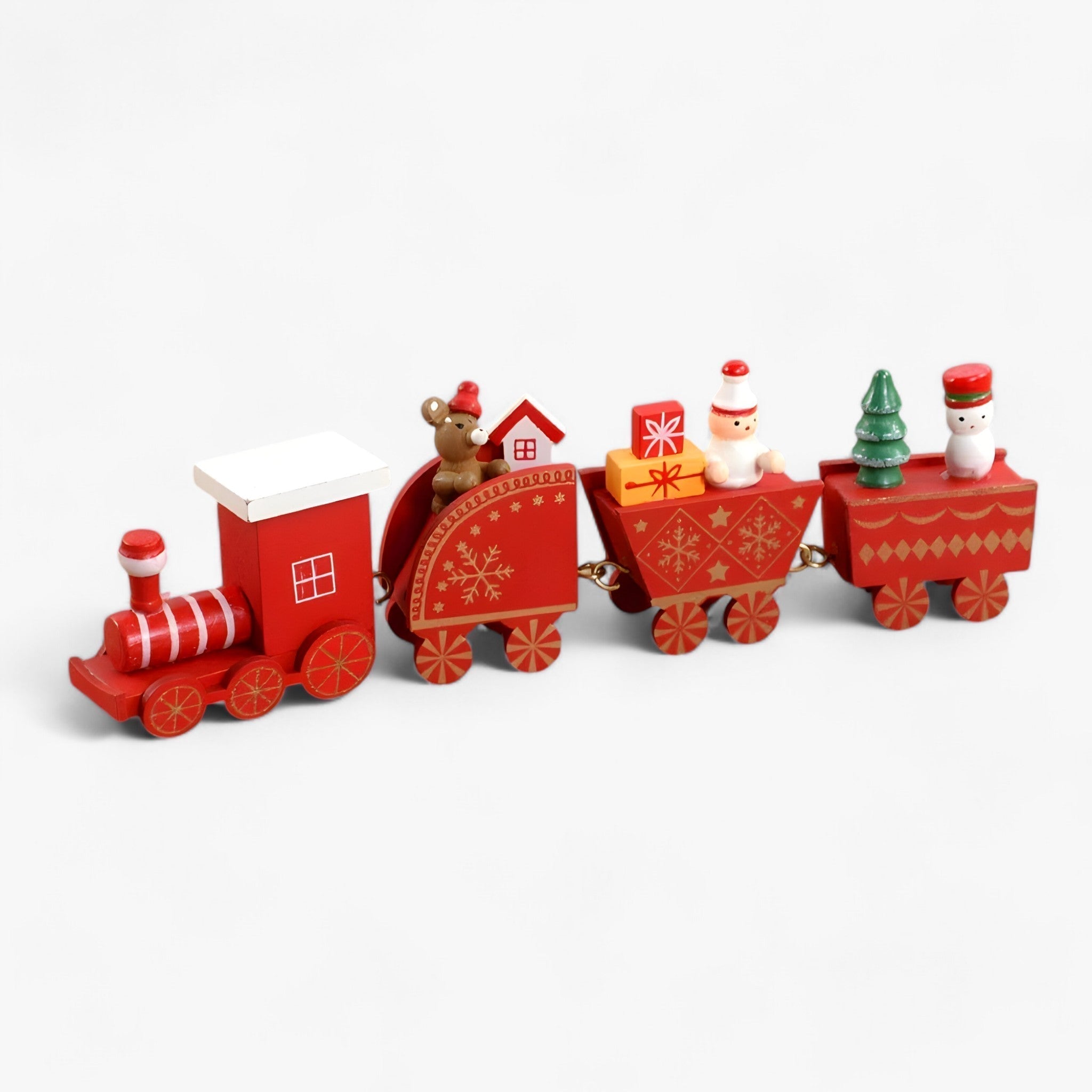 Merry Express | Legesygt Trætog Pynt - Weihnachtsdekoration