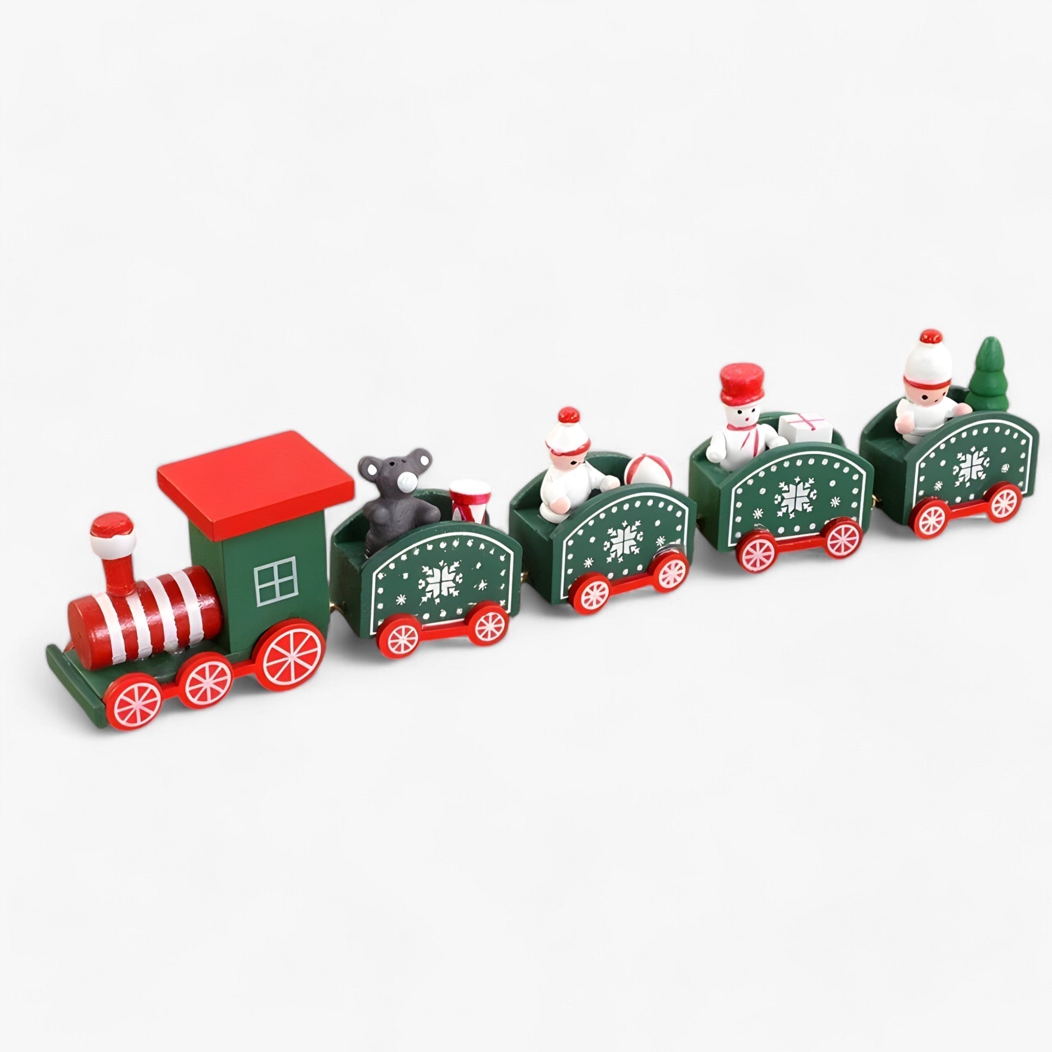 Merry Express | Legesygt Trætog Pynt - Weihnachtsdekoration