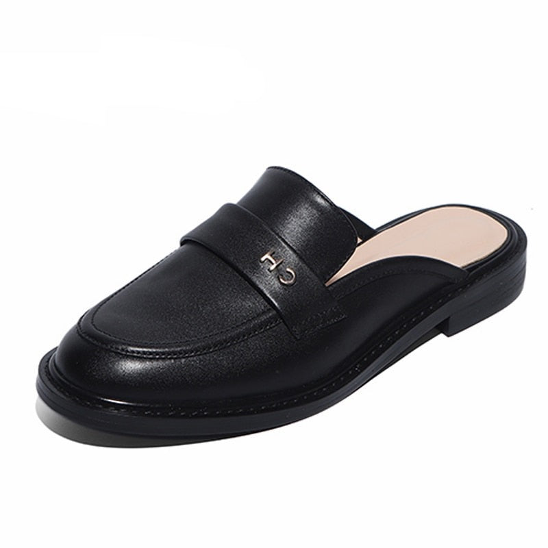 Devako Sidney | Multi Farbe Block Echtes Leder Loafer