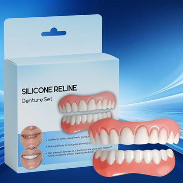 Silicone-Reline Zahnersatz-Set für optimalen Sitz und Komfort