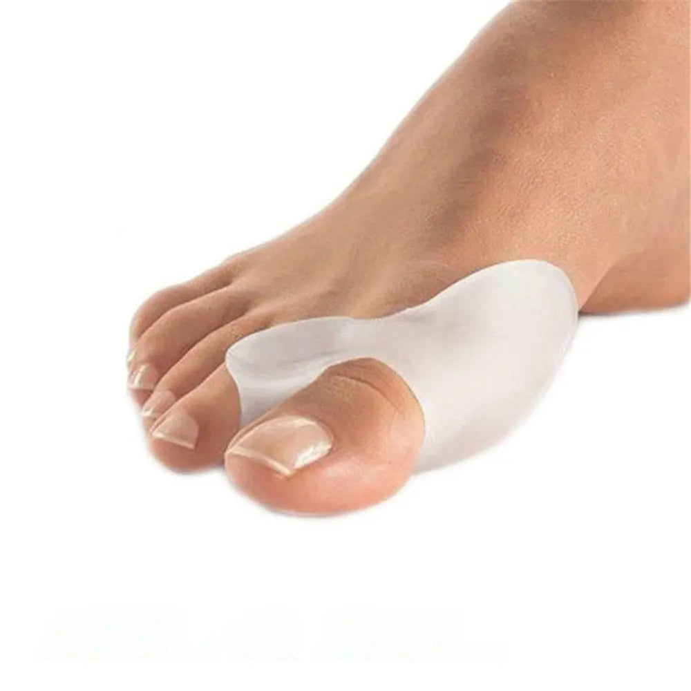 Silikon Gel Zehenspreizer für Hallux Valgus – 2 Stück, Wiederverwendbar, Komfortabel 0