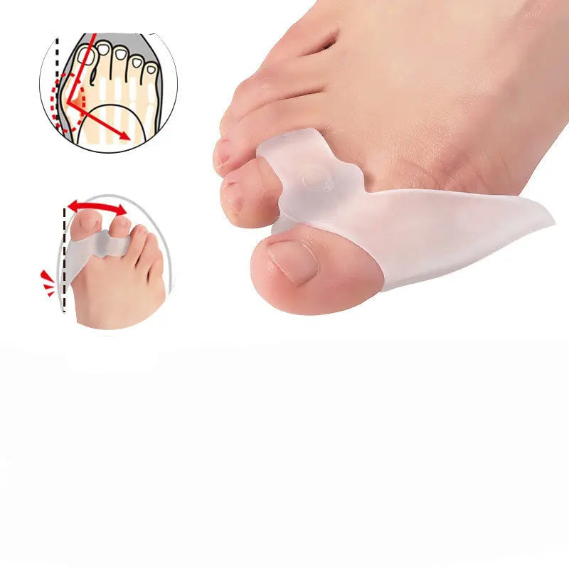 Silikon Gel Zehenspreizer für Hallux Valgus – 2 Stück, Wiederverwendbar, Komfortabel 19