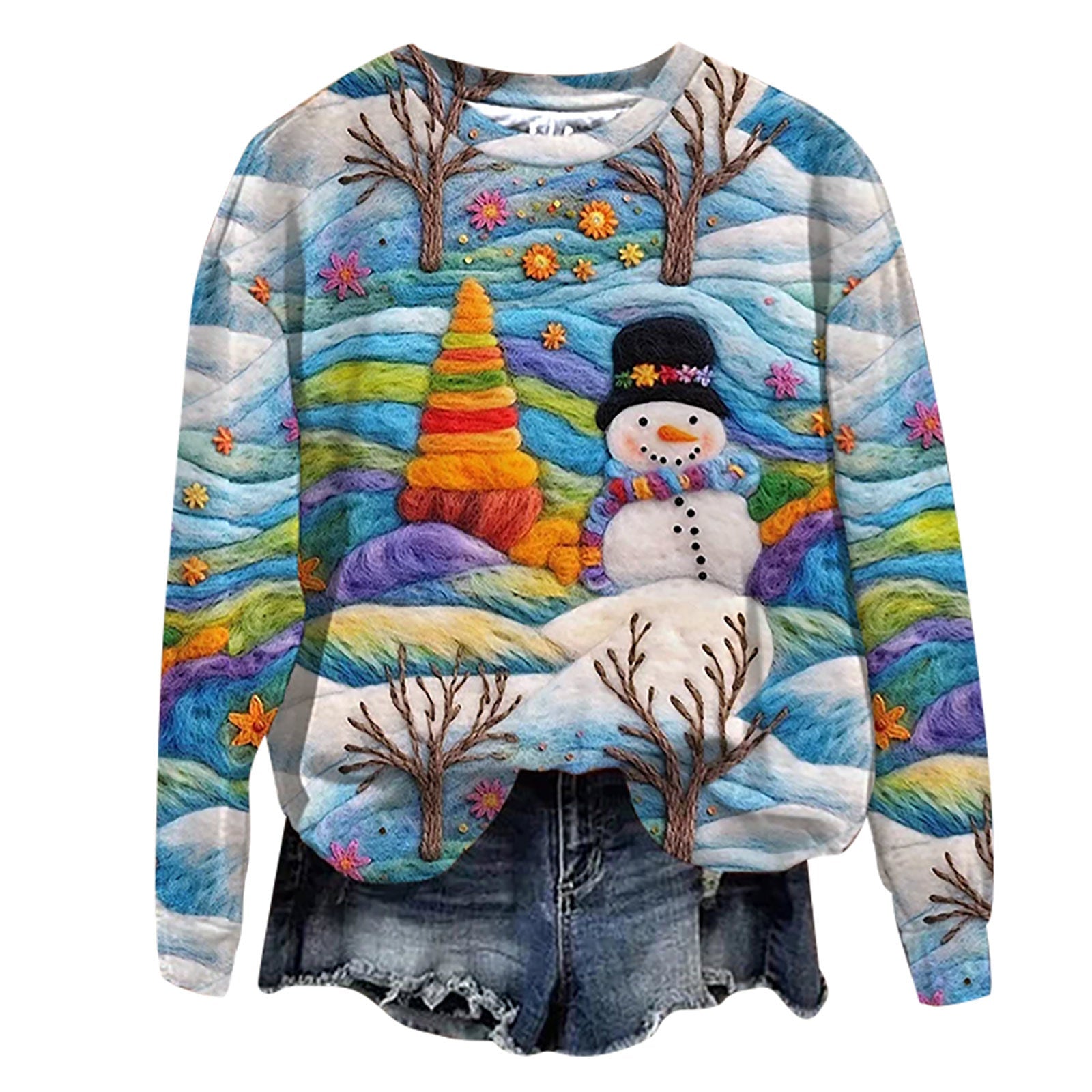 Gemütlicher Festtags-Pullover – Perfekt für die Weihnachtszeit