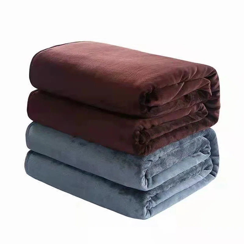 CozyBloom – Weiche Coral Fleece Decke für Baby, Sofa & Bett