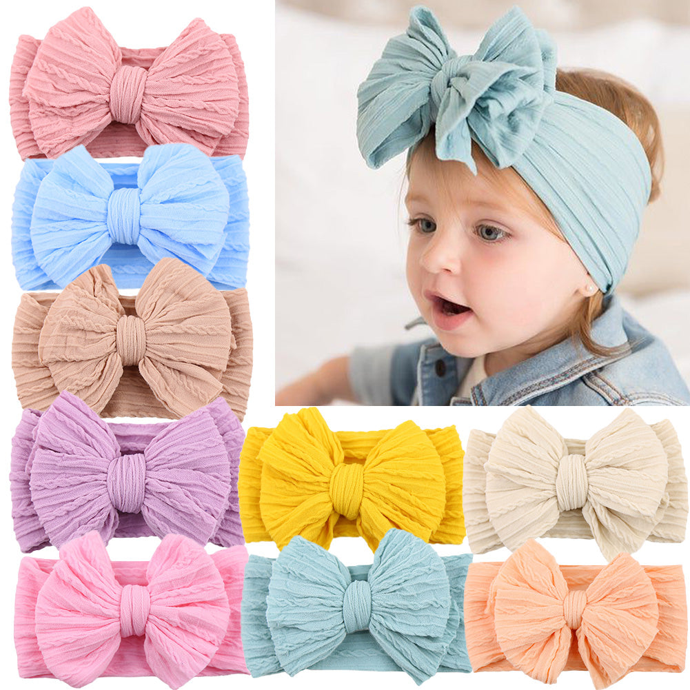 Kinder-Haarband aus Nylon mit Schleife