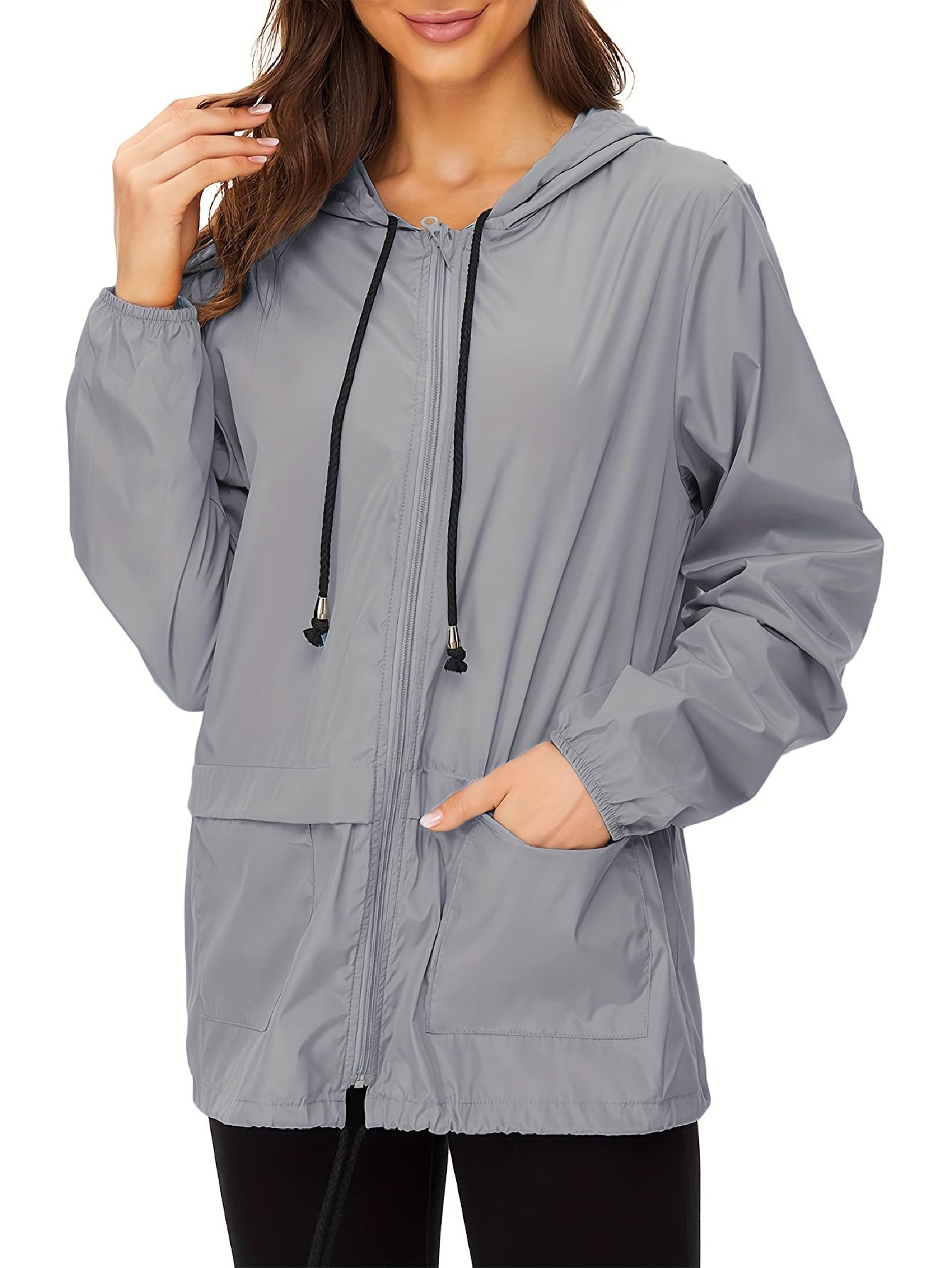 Sophie – Windjacke mit Kapuze – Stilvoll, vielseitig & wetterfest