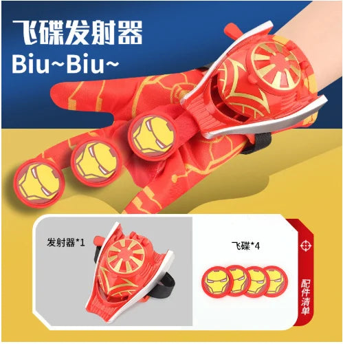 HeroVibe – Superhelden Muskelkostüm für Kinder mit Schild – Rot & Blau Karneval-Outfit