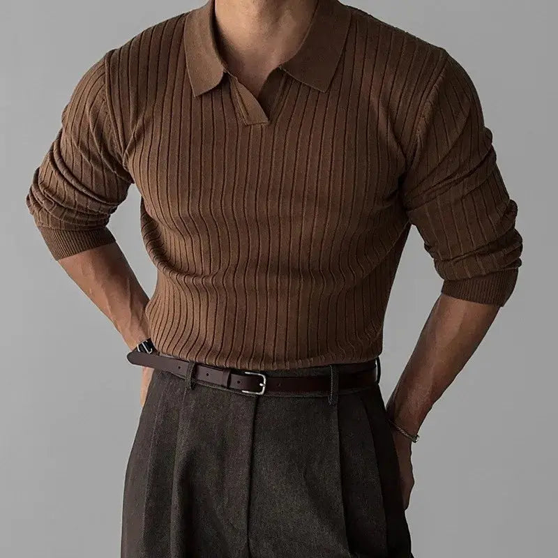 Langes herre-poloshirt - Parker