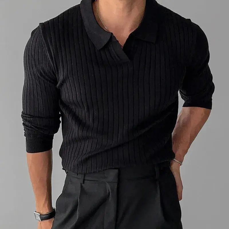 Langes herre-poloshirt - Parker