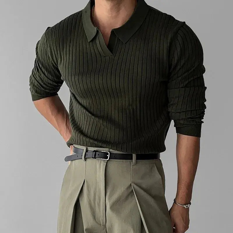 Langes herre-poloshirt - Parker