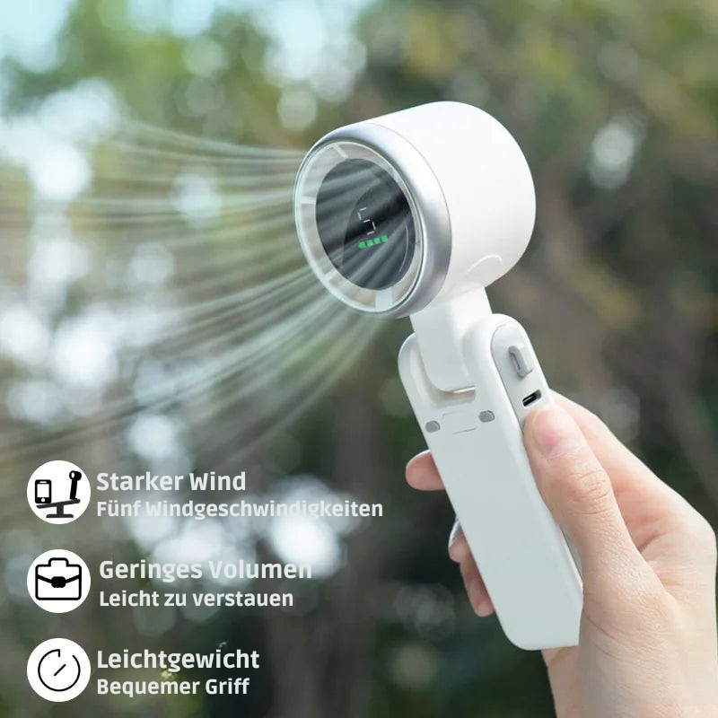 TurboFold Breeze - Kompakter Power-Ventilator für unterwegs