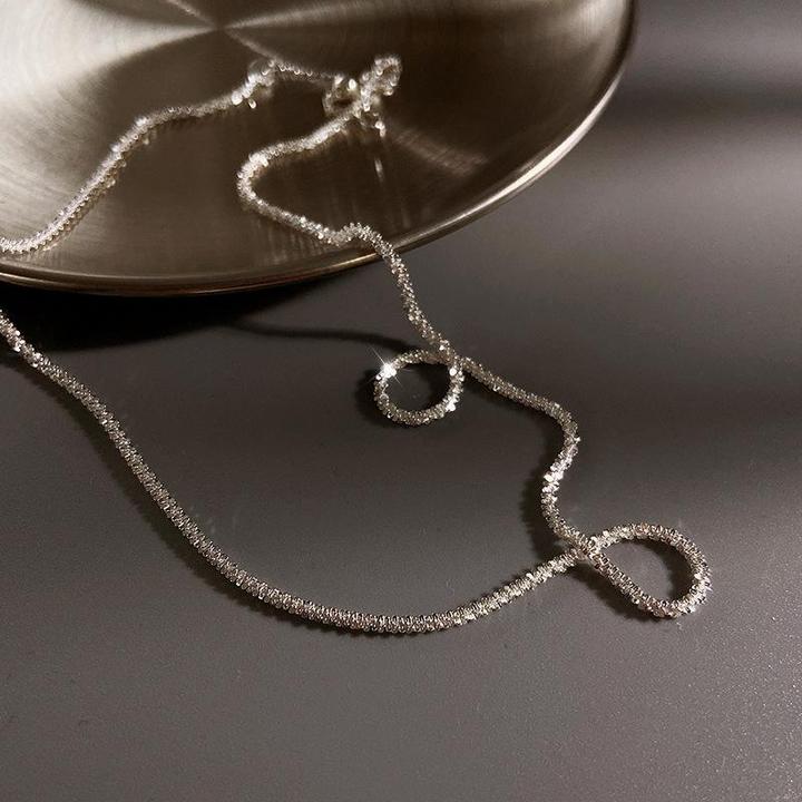 Sternenlicht-Halskettenset aus 925er Silber – Zart & Vielseitig