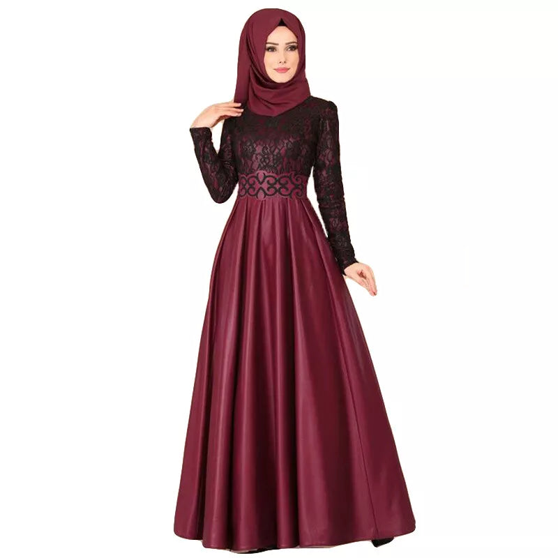 Fließendes Abaya-Kleid für Damen – Elegant & luftig für Frühling/Sommer