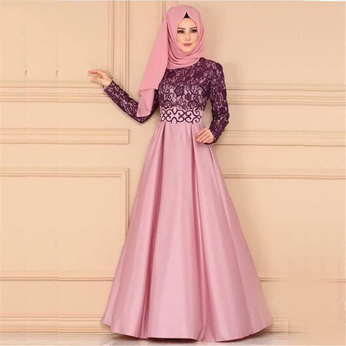 Fließendes Abaya-Kleid für Damen – Elegant & luftig für Frühling/Sommer