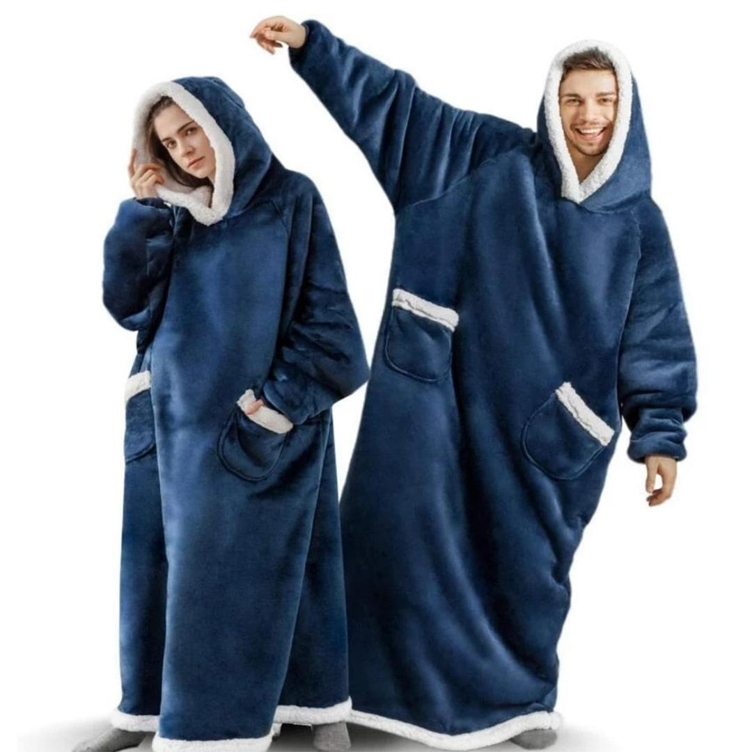 Winter Oversized Hoodie Blanket – Kuscheliger Hoodie für kalte Tage