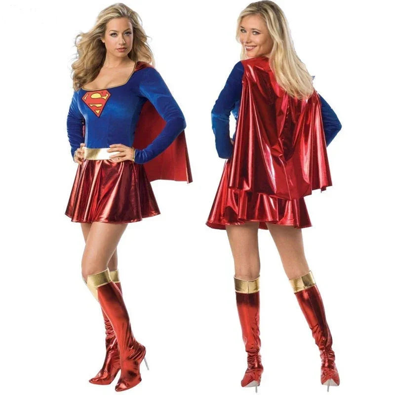 HeroGlam Superhelden-Kostüm – Cosplay-Outfit für Frauen & Mädchen