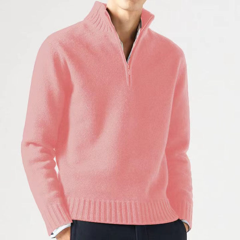 Pullover mit halbem Reißverschluss für Männer - Dani
