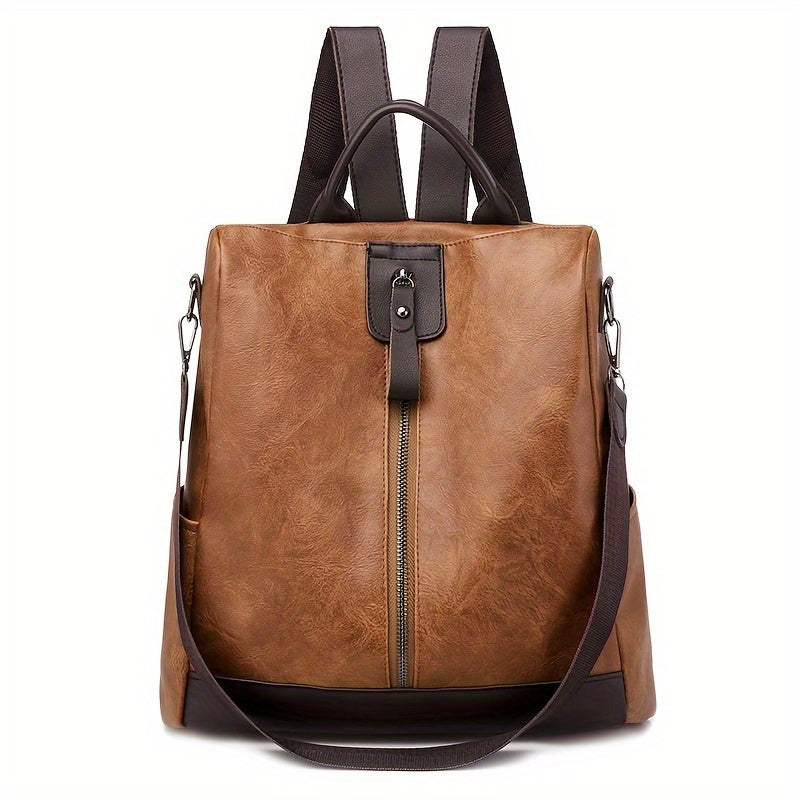 Sicherer Damen-Rucksack aus veganem Leder – Stilvoll & durchdacht