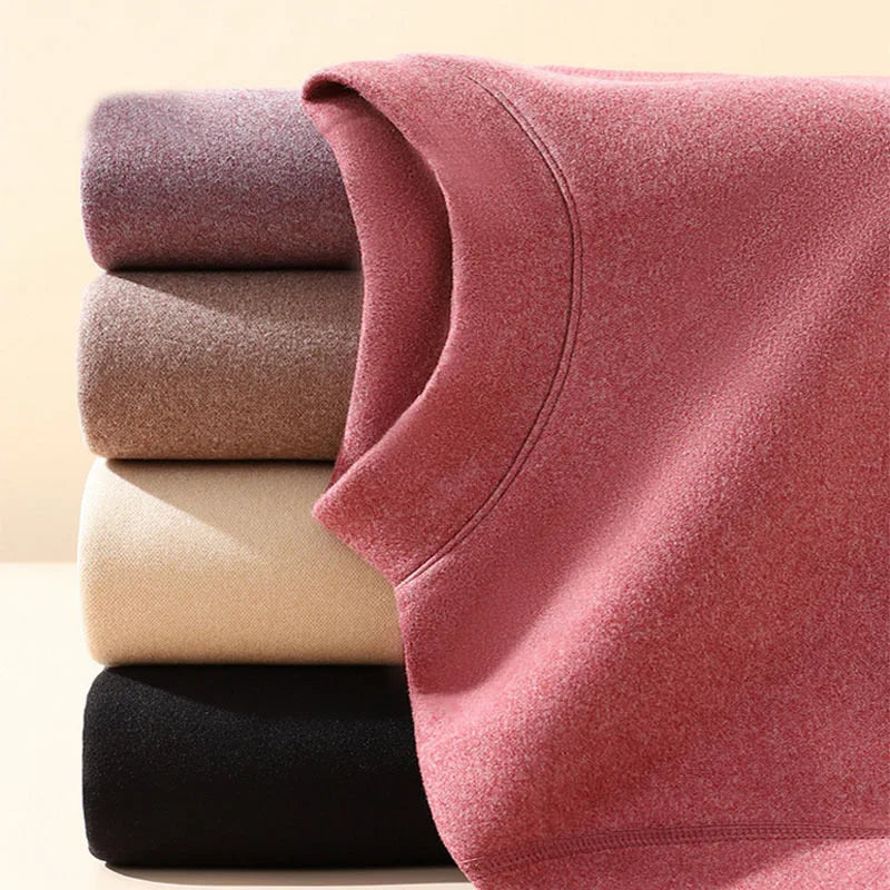 Sous-vêtements thermiques pour femmes – ensembles à manches longues ultra épais sans coutures pour activités hivernales