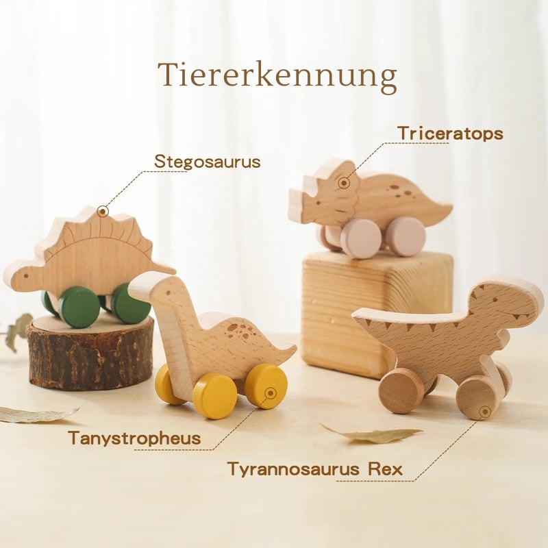 DinoHolz Babyspielzeug – Natürlicher Spielspaß für kleine Entdecker