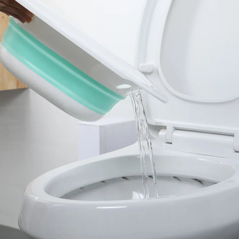 Tragbares Bidet – Zusammenklappbar, Hygienisch, Ideal für Unterwegs, Weiß 2