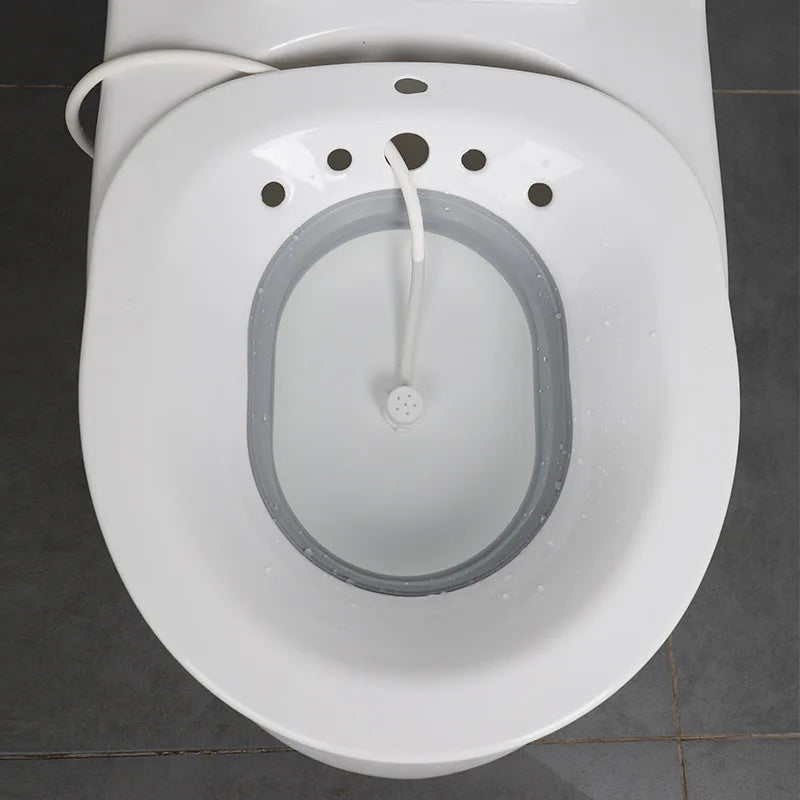 Tragbares Bidet – Zusammenklappbar, Hygienisch, Ideal für Unterwegs, Weiß 7