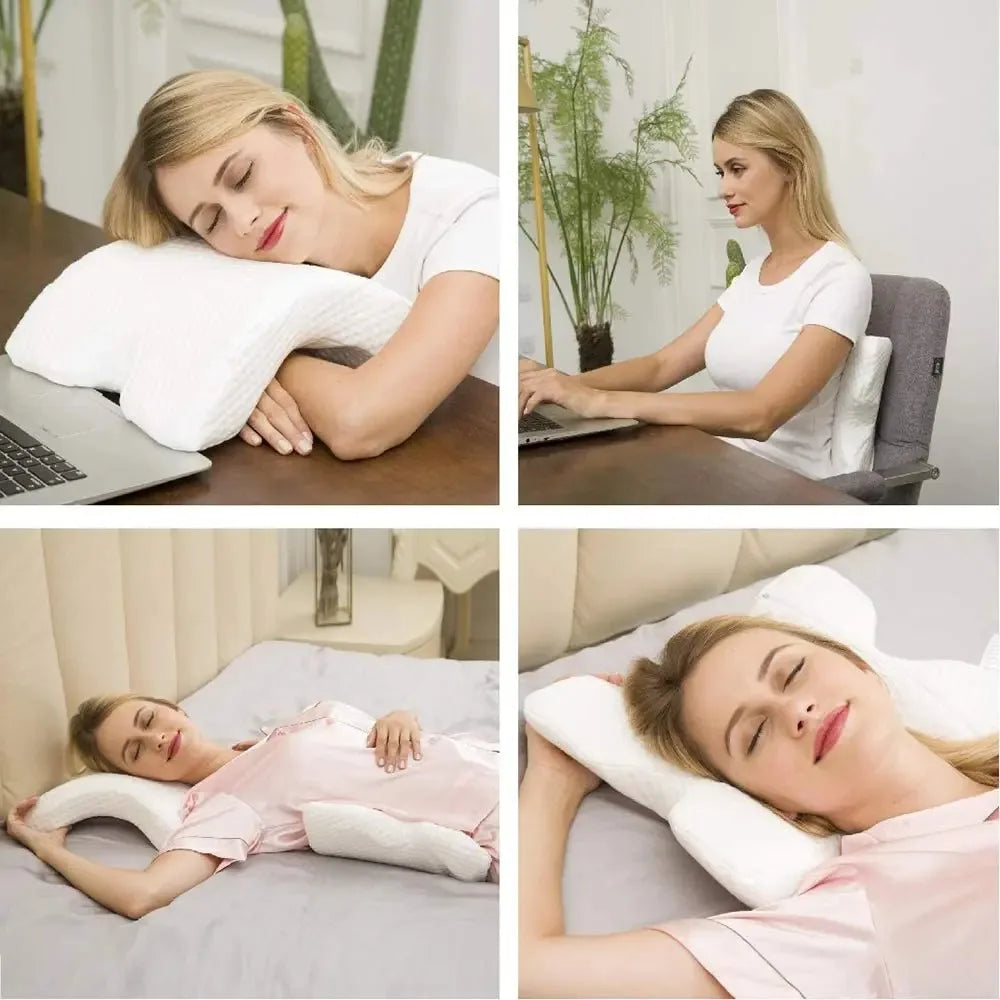 Devako SleepWell – Ergonomisches Kopfkissen für Seitenschläfer mit Memory Foam