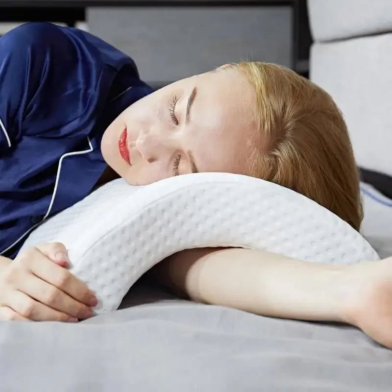 Devako SleepWell – Ergonomisches Kopfkissen für Seitenschläfer mit Memory Foam