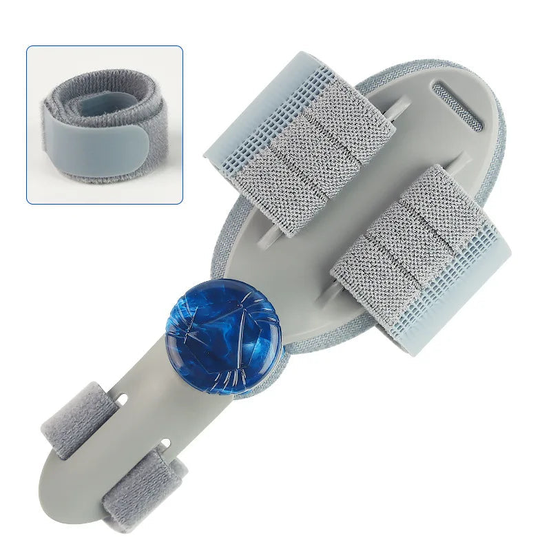 Unisex-Bunion-Schiene zur schmerzfreien Zehenkorrektur, verstellbar, grau 7