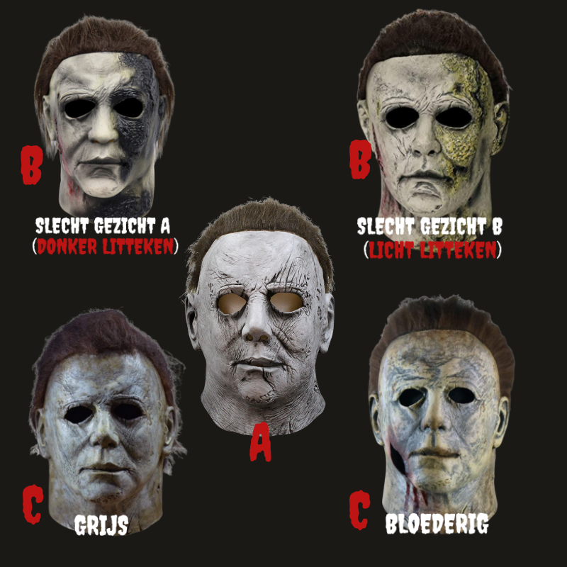 HalloweenMaske | Grusom og detaljeret maske til Halloween