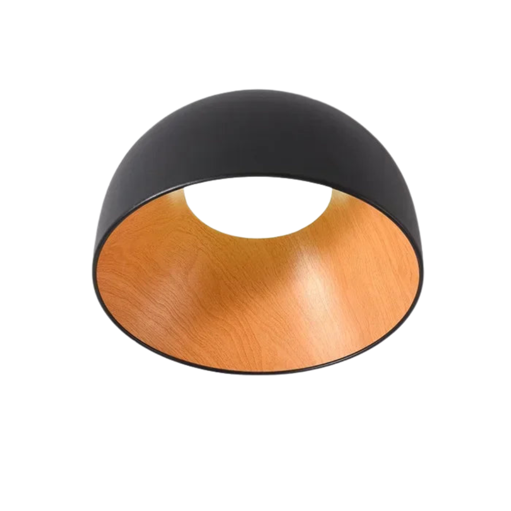 NordWood – Lampada da soffitto LED nordica in legno per sala da pranzo e camera da letto