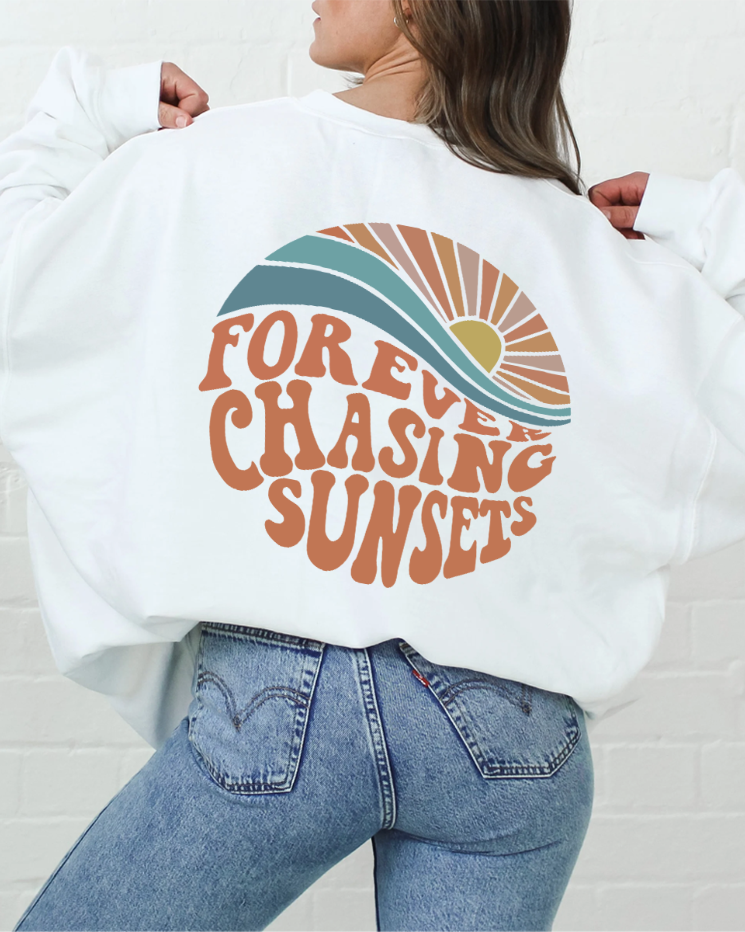 Devako Kira Crewneck - Toujours à la chasse aux couchers de soleil