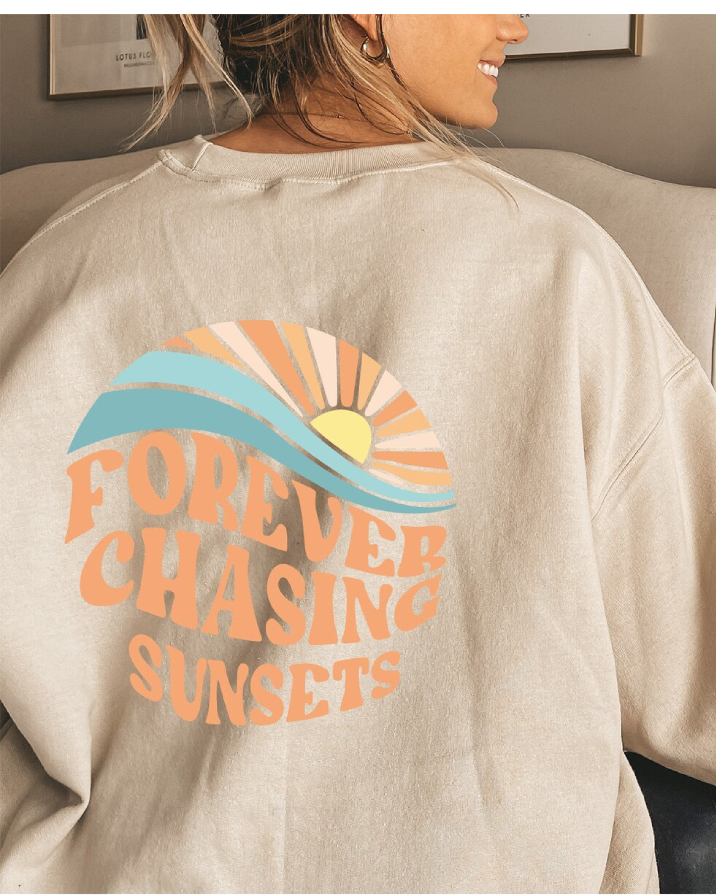 Devako Kira Crewneck - Toujours à la chasse aux couchers de soleil