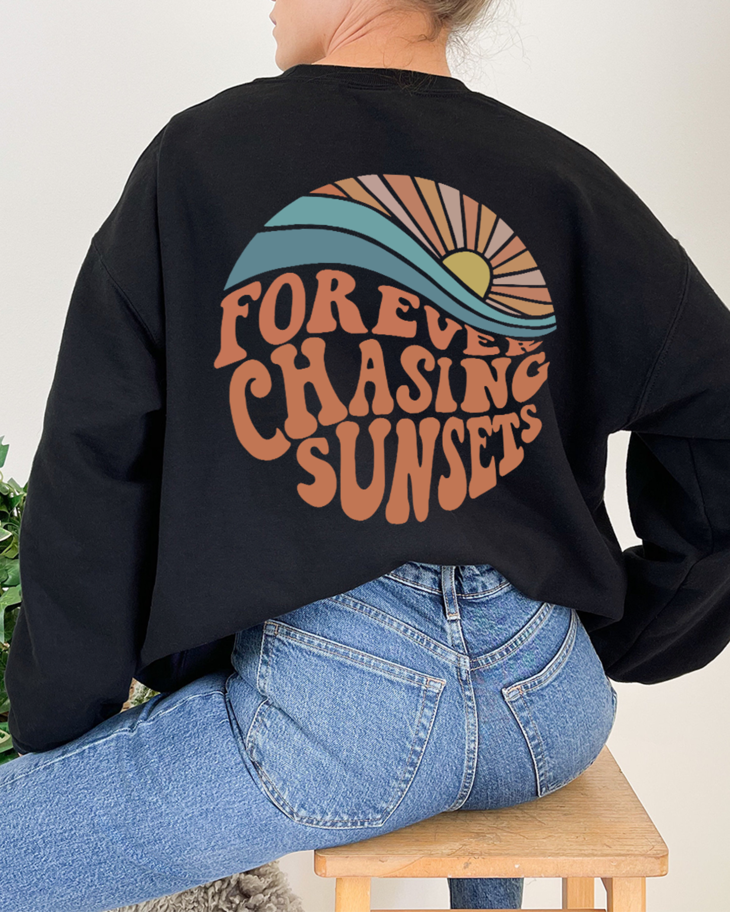 Devako Kira Crewneck - Toujours à la chasse aux couchers de soleil