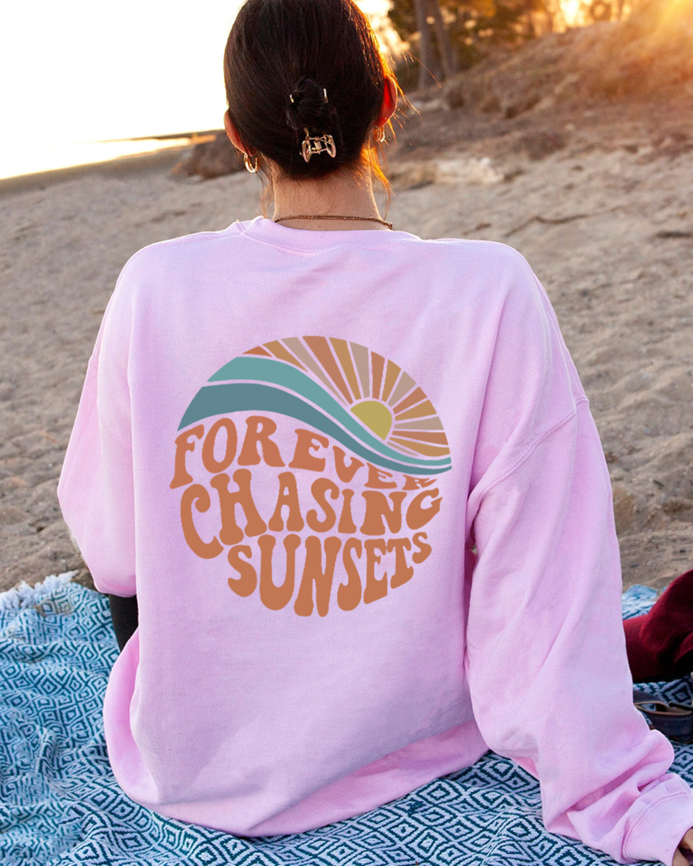 Devako Kira Crewneck - Toujours à la chasse aux couchers de soleil