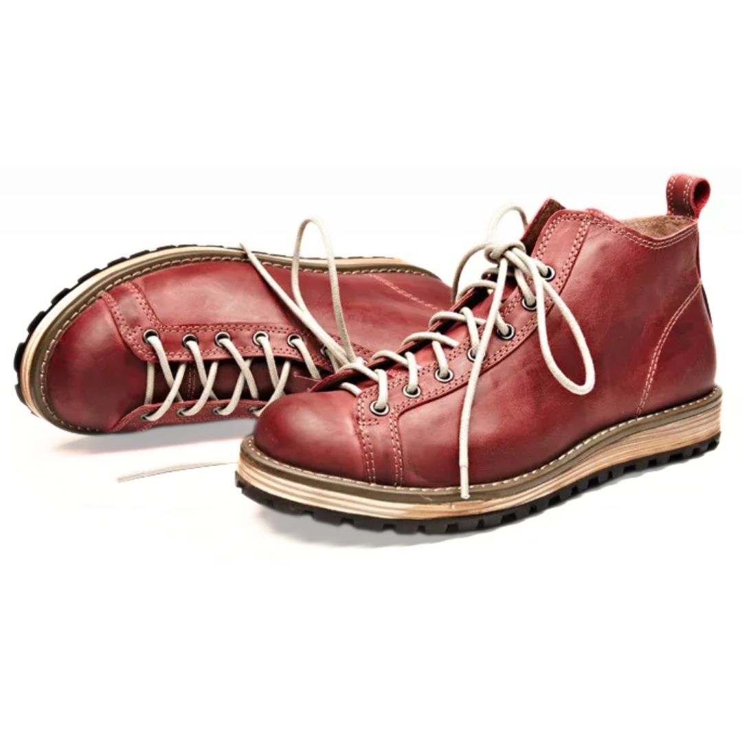 AlpenRider – Haferl Sneakers Leroy – Robustes Leder & Stilvolles Outdoor-Design
